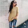 Women's Sweaters Autumn Winter Fashion Women Knit Sweater Long Sleeve Round Neck Pullover Jumper Ladies Casual Loose Warm Blouse S-5XL