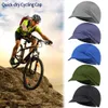 Jazda na rowerze Cap Ochrona Lato Elastyczna Kapelusz Jechać Solid Color Mesh Outdoor Sun Przenośne pyłoszczelne części rowerowe