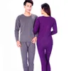 Hiver chaud amant sous-vêtements thermiques pour femmes hommes vêtements en couches pyjamas thermos longs Johns deuxième peau féminine thermique 211217