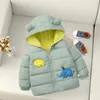Manteau en duvet pour bébé, veste rembourrée en coton, pour garçons et filles, petite et moyenne taille, à la mode, automne hiver 2021