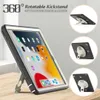 3 في 1 Hybrid Flip Folding Stand Case Heavy Duty Frong Smart Cover مع الشاشة الأمامية لباد ميني 1/2/3/4 Air 2 Pro 9.7 10.5 12.9