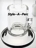 Glass Hookah Rig/Bubbler Bong for smoking 7.5inch Height3 tyle of perc with 14mm Glass bowl 320g weight 3 Colors BU001A/B/C