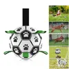 Chien Jouet belle Patte Football Jouets Pour Chiot grands Chiens Entraînement En Plein Air Interactive Pet Bite Chew Ball jouets Football Et Gonfleur 211111