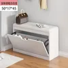 Kläder Garderob Storage Nordic Sko Rack Entré med byte av pall Hushållsskåp Bench Shoes Organizer Shelf