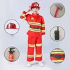 Fireman Sam полиция Униформа Хэллоуин Костюм для детей Косплей Пожарный Army Arment Костюм Baby Девочка Мальчик Карнавал Рождественский Подарок Q0910