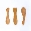 Spoons 4 Pcs Eco-friendly Wooden Hand Carved Cartoon Animal Pattern Kids Compact Lightweight Baby Dessert Serving