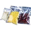 2021 Resealable Mylar Bags Smell Proof Pouch Aluminum Foil Packaging Plastic Bag Food Safe Small Mylars Storage