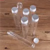 24 Pieces 100ml Glass Bottles with Aluminum Caps 30*180mm Spice Bottle Jars Container Vials for Craft DIY Giftgoods