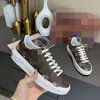 Top Kwaliteit Schoenen Mode Sneakers Mannen Vrouwen Lederen Flats Luxe Designer Trainers Casual Tennis Jurk Sneaker mjNJJ02