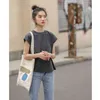 Yaz Kadın Temel T-shirt Rahat Gevşek Kısa Kollu Pamuklu T Gömlek Kadın Batwing Tees Femme Siyah Beyaz Gri 210507 Tops