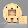 Retro Holzmaserung Desktop Mini USB Ventilator 2 Windgeschwindigkeit Sommer Home Office Schreibtisch Elektrische Lüfter