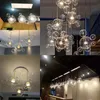 Lustres Post Moderne Boule De Verre Globe Lustre Lumière Pour Restaurant Hall Salon Suspension Suspension Lampe Cuisine LED Luminaires