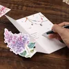 Geburtstagskarte Muttertag Thanksgiving-Grußkarten Exquisites dreidimensionales Druckpapier Koreanischer Kreativitätsstrauß Ich möchte wmq1048 danken