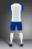 Maillot de Football Kits de Football Couleur Bleu Blanc Noir Rouge 258562313