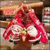 Keychains Fashion Aessories Pendant Doll Cute Cartoon Bag Creative Couple Drop Delivery 2021 3Lk