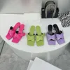 High heel slippers women concise beach slides retro sandals crossover leisure vacation gladiator shoes 2021 flipflops