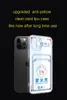 Casos de telefone celular transparentes de slot antioxidante TPU com titular de cartão de crédito para iPhone 12 Pro Max 117559669
