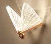 2021 бабочка настенный светильник Nordic современная минималистская роскошь лестница под кровати спальня предпосылка проход освещение украшения