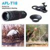 APEXEL APL-18XTZJ 18X TELECHOPL Монокулярный объектив с телескопом клип для мобильного телефона планшетный фотосъемка