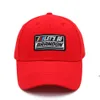 Chodźmy Brandon Red Baseball Cap Sun Bawełna Kapelusz Wiosna Lato Jesień Zimowe Czapki ZZB1431