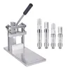 Presseur de compresseur de machine 2 en 1 pour atomiseurs ecig à cartouche 510, pointes rondes plates, double presse en aluminium M6T, réservoir d'huile de 0,5 ml et 1,0 ml