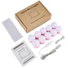 Kit de lámparas LED de espejo de maquillaje Kit de lámpara LED 10 unids Hollywood Estilo Espejos cosméticos Luces regulables Ultra brillante para tocador