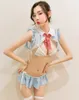 Sexig uppsättning underkläder tre-punkts enhetlig frestelse Japansk mjuk söt kanin student kostym 2 färger