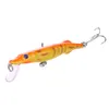 Hengjia 80pcs 9cm / 3.54in 6.1g 악어 물고기 미끼 Tackle Crankbait 유혹 Minnow 도매 퍼 치 낚시 미끼