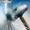Parasole per auto SUNICE 1 52x1 2 3m 8 MIL Trasparente Pellicola di sicurezza per finestre Sicurezza Protezione infrangibile Adesivo per vetro Edificio Res233p
