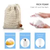 Natural Exfoliating Mesh Soap Saver Brush Sisal Soap Sponge Pouch For Shower Bath Foaming And Drying 5.5X3.5inch Boutique 07