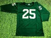 Mitch Custom Football Jersey Men Youth Women Vintage 25 McDonald 3/4 Rękaw Rękaw S-6XL lub dowolna nazwa i koszulki numeryczne