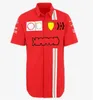 Salopette d'équipe F1, chemise longue et courte à revers, nouvelle collection