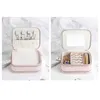 Jewelry Box Cosmetic Storage Bag Makeup Multifunctional Earring Ring Family 210423