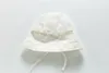 2021 baby grils lace caps spring summer kids Flower embroidery palace style sunshade cap sweet lovely princess casual Sun hats S1096