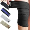 PCS Sport Bandage Compressieband Outdoor Elastische kracht Knee elleboog Pols Enkle Support Wrap Pads