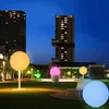 LED nachtlampje bal 12-30 cm 3D magische maan lichten USB oplaadbare 16 kleuren IP68 waterdicht bureaulamp tuin gazon lampen voor decoratie