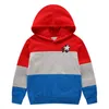 Jumping Meters Boys Hoodies Robot Appliques Sweatshirts Baby Kids Long Sleeve Tops Cotton Winter Clothes Clothing Boy Girl 210529