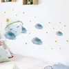 Adesivos de parede dormindo coroa lua para meninos meninas quarto crianças decoração decoração crianças decoração berçário casa