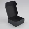 50 pcs preto wrapcraft kraft papel caixa de embalagem festa de casamento pequeno presente doces jóias caixas de pacote para caixa de sabão artesanal 210402