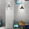 Wallpapers 3D Retro Nostalgic Brick Wallpaper Living Room Decor Pattern Restaurant Background Decoration White