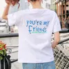 Women's T-Shirt Volocean 2022 Cotton Woman T Shirt Letter T-shirts For Women Female Summer Loose Top Tee O-neck Plus Size