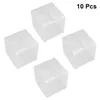 Wrap Gift Wrap 10pcs Transparent Single Macarons Storage Boxes Candy Packing Box Party Supplies For Chocolate Cookies Donut