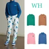 IN STOCK WH Toddler Girl Sweatshirts Cartoon Fashion Boy Kids Boutique Clothing Wholesale 211110