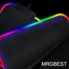 Muismatten Pols Rests MRG Cool League of Legends Office Mice Gamer Soft Gaming Pad RGB Large LockEdge Mousepad LED Lighting USB