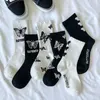 cow print socks