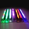 1pc luci di allarme a LED senza fili auto solare lampeggiante spia auto super luminosa colorata decorazione interna universale