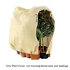 Autres fournitures de jardin Fermeture à glissière fixe en plein air Sac coupe-vent Protection contre le gel Temps froid pour l'hiver Green House Easy Install Plant Cov