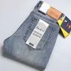 SULEE Top Brand Jeans da uomo Business Casual Elastico Comfort Pantaloni in denim dritto Pantaloni maschili di marca di alta qualità 211008