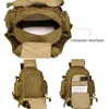 Utomhuspåsar Militär ryggsäck 3 i 1 män Taktisk ryggsäck midjepaket Multifunktionskombination Bergsklättring Travel 40L