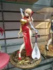 Anime AlphaMax SKYTUBE Fantasia Lótus Dourado Cheongsam Ameixa Vaso Dourado Garrafa PVC Figura de Ação Modelo Colecionável Brinquedos Boneca Presente Q0722